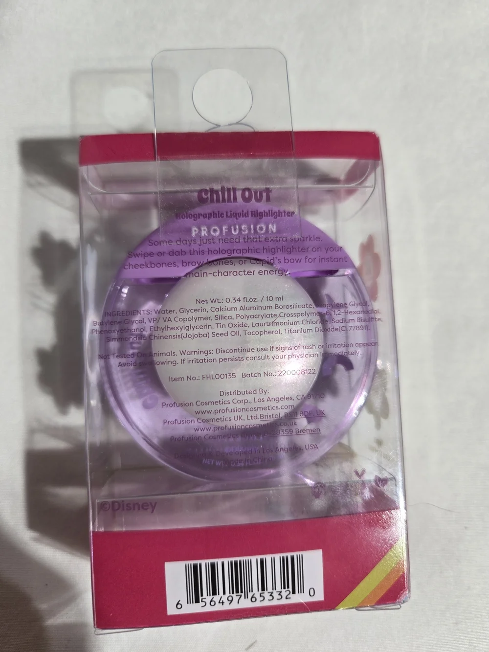 Profusion x Lizzie McGuire Fuzzy Feel'n Holographic Pressed Powder 0.34 oz NIB